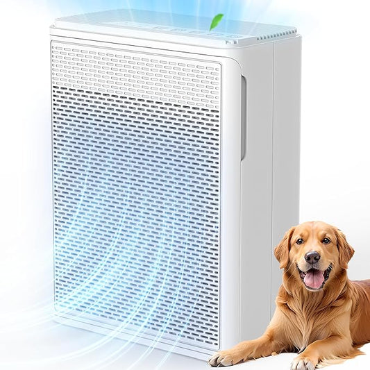Air Purifiers for Home Pets Covers Up to 1500 Sq Ft, H13 Hepa Filter by YARIKI