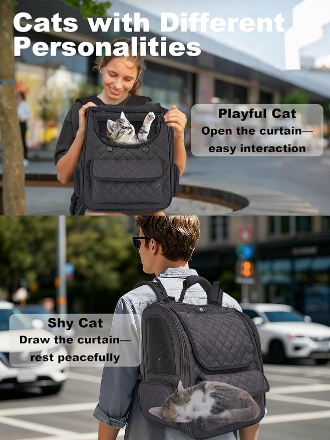 Dog Travel Backpack with Expandable Tunnel - Image 6