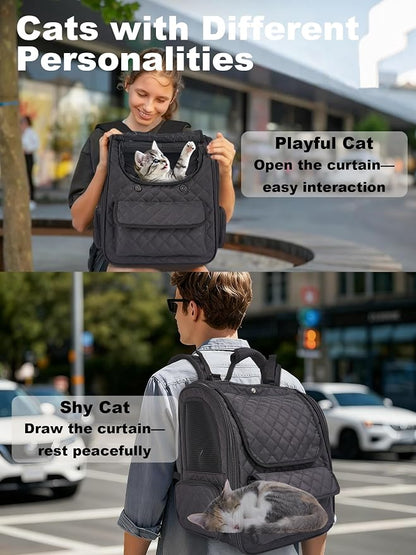 Dog Travel Backpack with Expandable Tunnel - Image 6