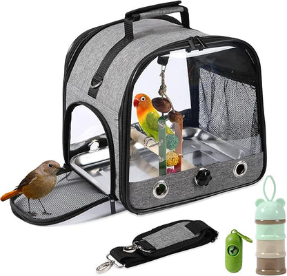 SUERTREE Bird Carrier Bag Bird Travel Cage by Suertree