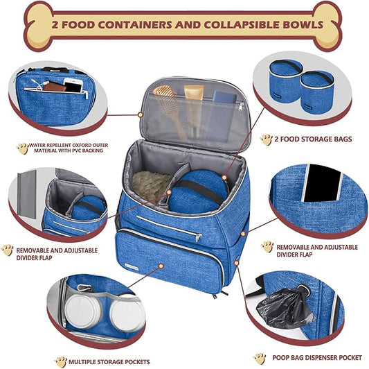 BAGLHER丨Dog Travel Bag Backpack, Airline Approved Pet Supplies Backpack - Image 2