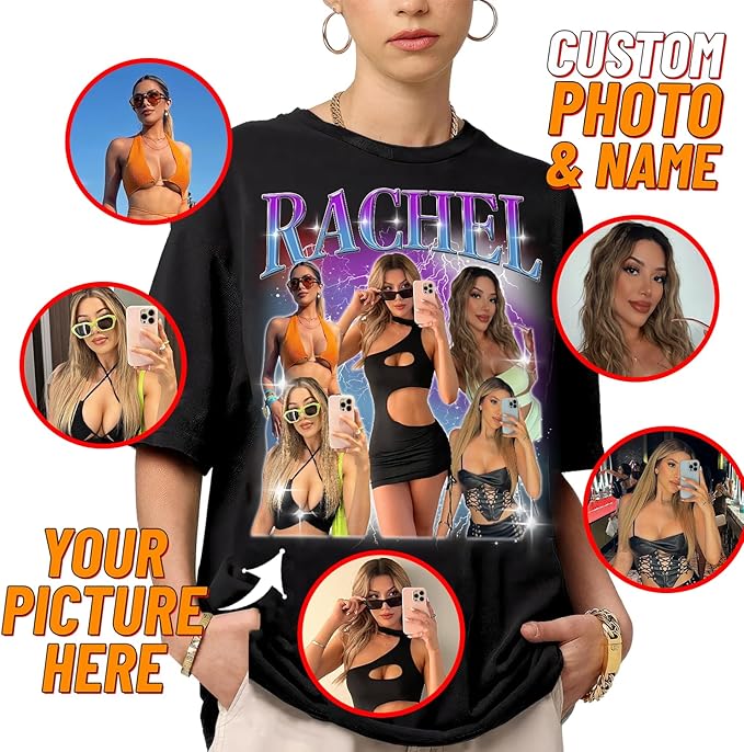 NAZENTI Custom Bootleg Rap Tee, Custom T-Shirts - Image 4