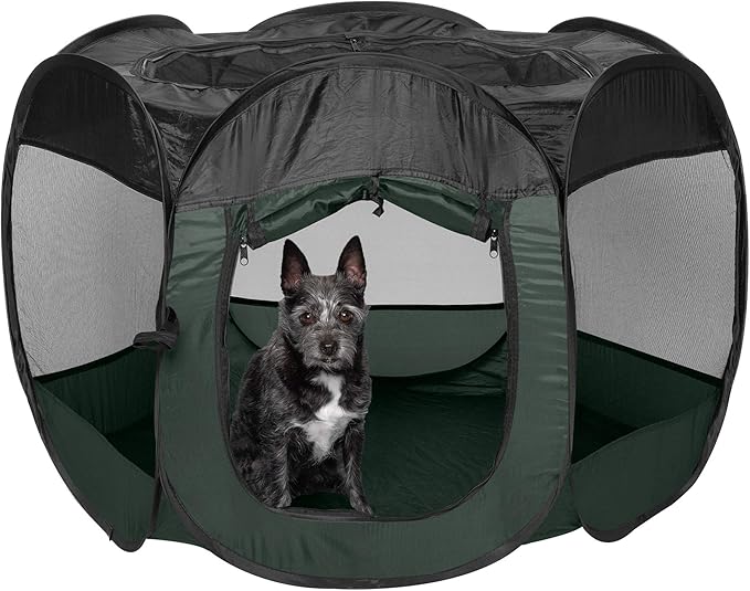 Furhaven Portable Dog Playpen Cat Tent, Pet playground, Kennel foldable indoor by FurHaven