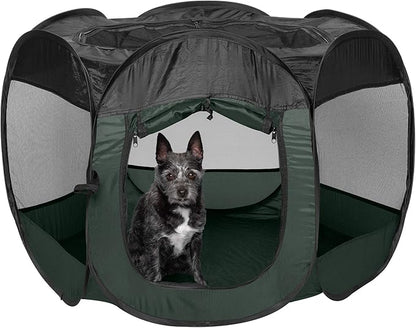 Furhaven Portable Dog Playpen Cat Tent, Pet playground, Kennel foldable indoor by FurHaven