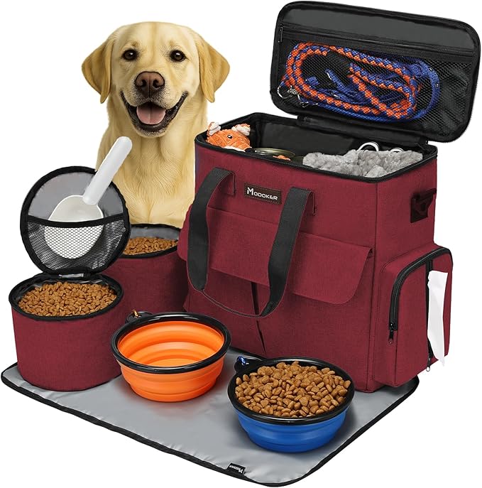 Airline Approved Pet Travel Bag, Weekend Travel Set by Modoker