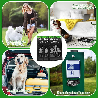 Ireer 20 Count 2000 Pcs Header Bag Bulk Cute Dog Pet Waste Bags Bulk Poop - Image 6