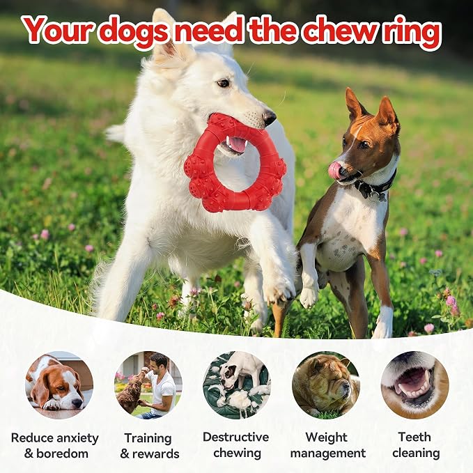 Indestructible Dog Chew Toys for Aggressive Chewers, Super Chewer Toys for - Image 5