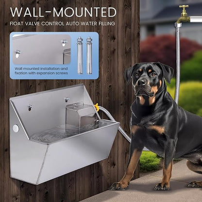 Automatic Water Dispenser for Dog, 2.1 Gallon Dog Water Bowl Dispenser for - Image 6
