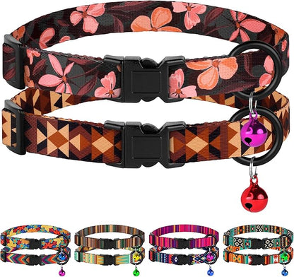 Cat Collars 2 Pack by BUDKAS