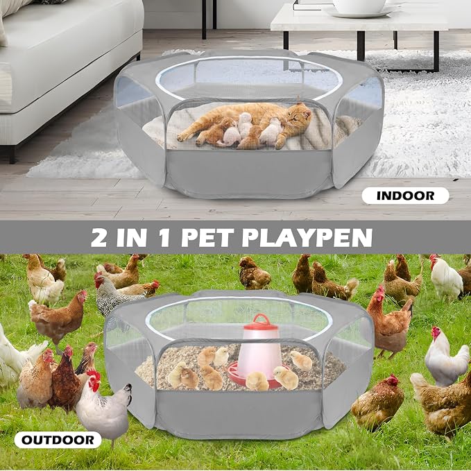 UWE Small Animal Playpen, Chicken Brooder Box - Image 2