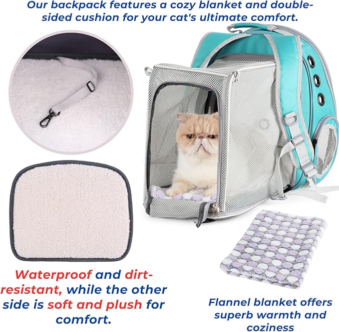 Lollimeow Expandable Cat Backpack Carrier - Image 9