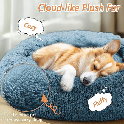 JOLLYVOGUE Calming Small Dog & Cat Bed - Image 2