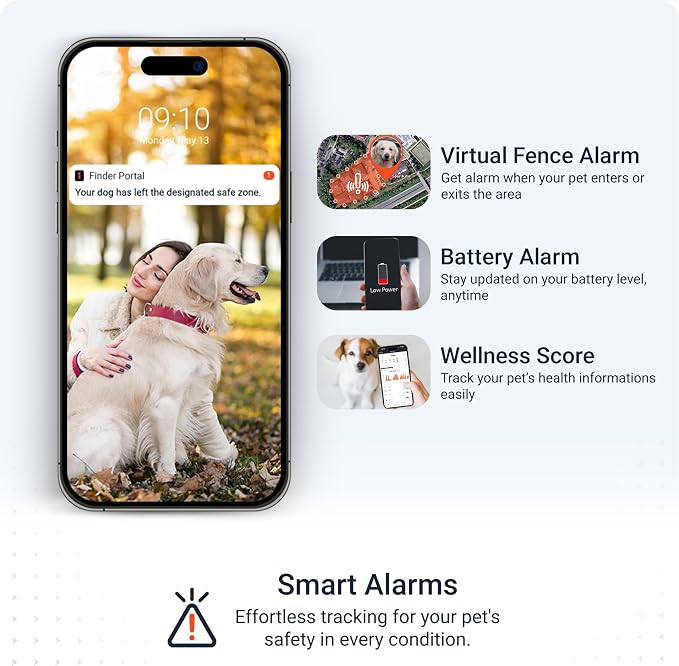 PAJ GPS Dog Tracker - 4G Real-Time Tracking & Runaway Alerts - Waterproof - Image 11