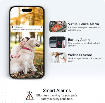 PAJ GPS Dog Tracker - 4G Real-Time Tracking & Runaway Alerts - Waterproof - Image 11
