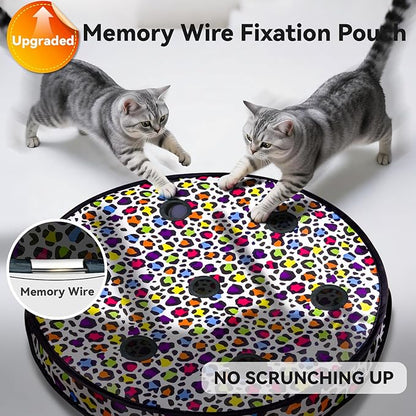 ORSDA Cat Toys for Indoor Cats, Interactive Activated Moving Ball in 7 Holes Mat - Image 2
