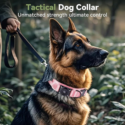 2025 Upgrade Waterproof AirTag Dog Collar, Military Tactical Dog Collar - Image 2