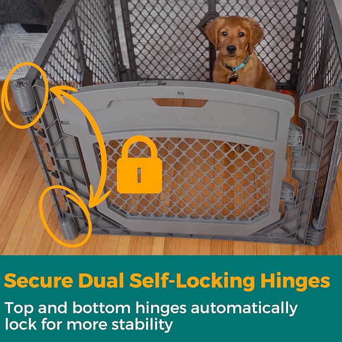 MyPet North States Petyard Plus: 3 Ft. Wide Folding Dog Playpen Indoor or - Image 4