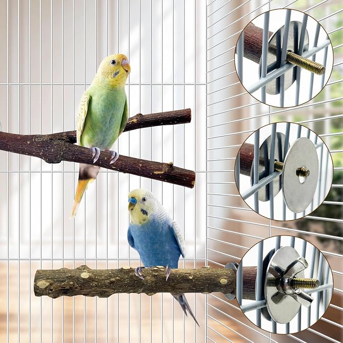 BNOSDM 5PCS Bird Perches Stand - Image 4