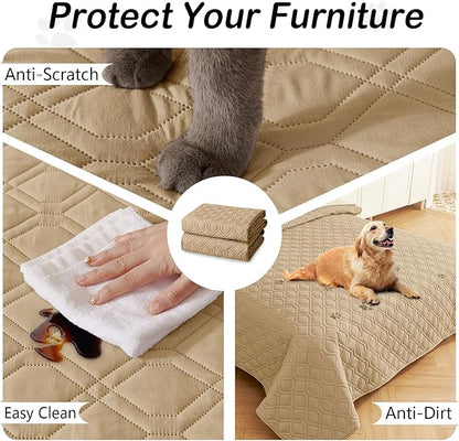 hyha Waterproof Dog Bed Blanket, Soft Pet Blankets, Waterproof Couch Cover - Image 4