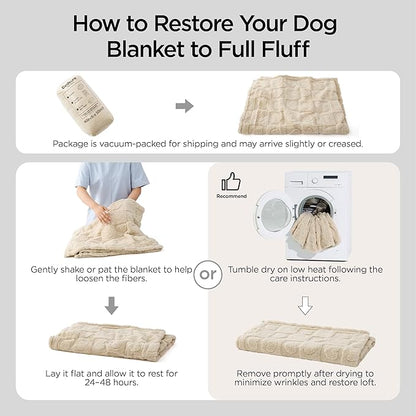 Bedsure Dog Blankets for Medium Dogs Washable - Image 5