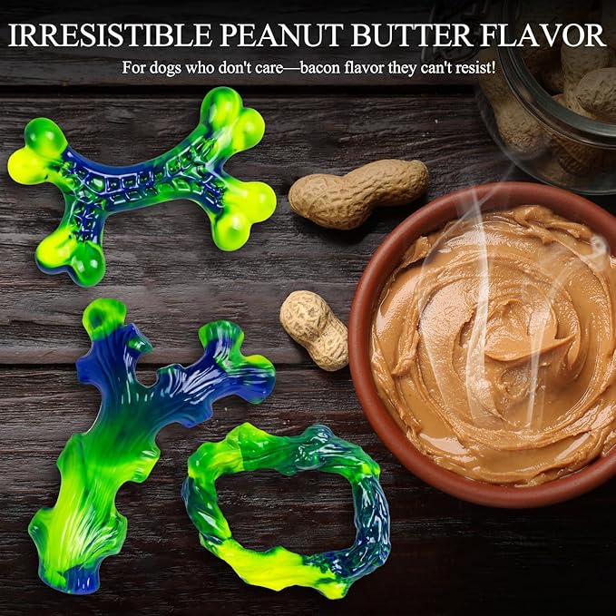 6-Pack Indestructible Dog Toys for Large Breed: Dog Toys for Aggressive Chewers - Image 6