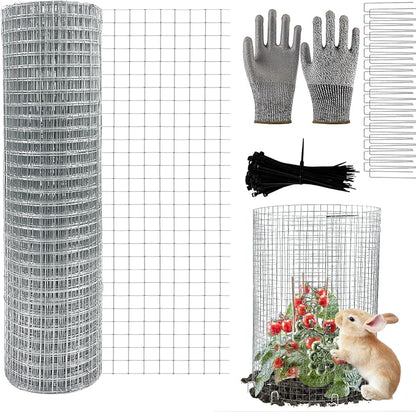 CIEOVO Wire Plant Protector from Animals, Metal Mesh Plant Cage Covers by CIEOVO