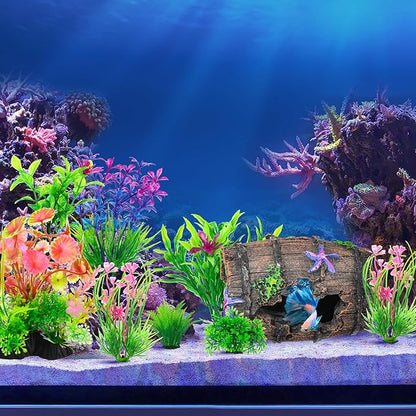 CousDUoBe Fish Broken Barrel Decor Fish Tank Decorations Betta Fish Tank - Image 6
