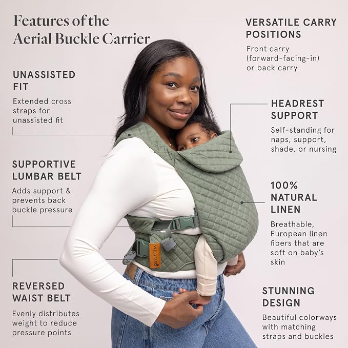WildBird - Aerial Buckle Carrier - 2-24 Months - Standard Treepie - Front or - Image 2