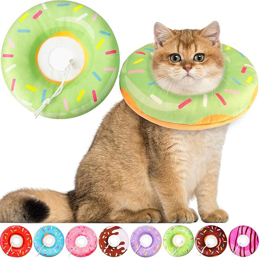 Cat Cone Collar Soft, Cat Recovery Collar by Hpetppy