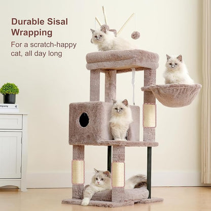 Heybly Cat Tree, 45.3-Inch Cat Tower - Image 8