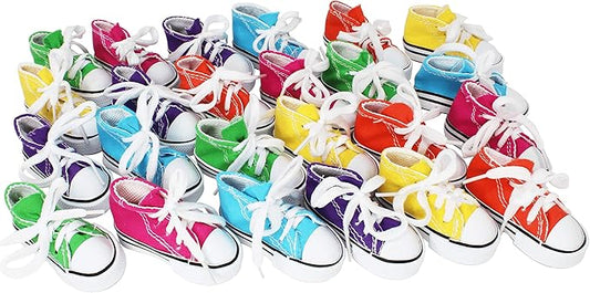 Bonka Bird Toys 24 Mini Sneakers Foot Beak Chew Throw Parrot Parakeet Quaker by BonkaBirdToys
