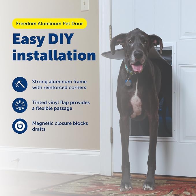 PetSafe Freedom Aluminum Dog and Cat Door - Image 2