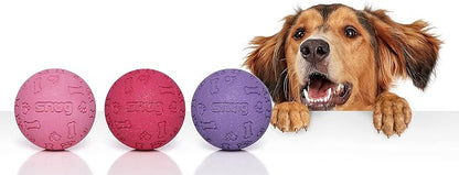 Snug Rubber Dog Balls for Small and Medium Dogs - Image 2