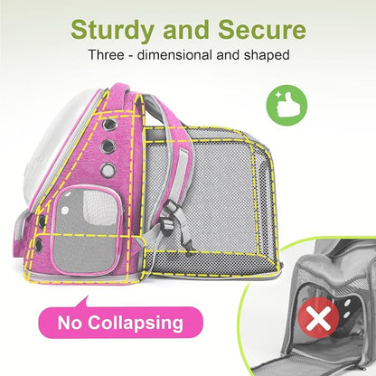 Expandable Cat Backpack, Cat Bubble Backpack Carrier - Image 4