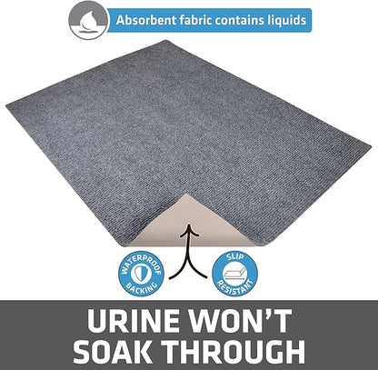 Drymate Cat Litter Box Mat, Litter Trapping Mat, Waterproof, Urine-Proof - Image 4