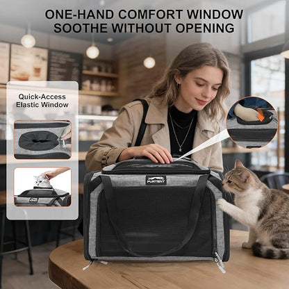 Top and Side Expandable Pet Carriers, in-Cabin Travel Carrier - Image 5