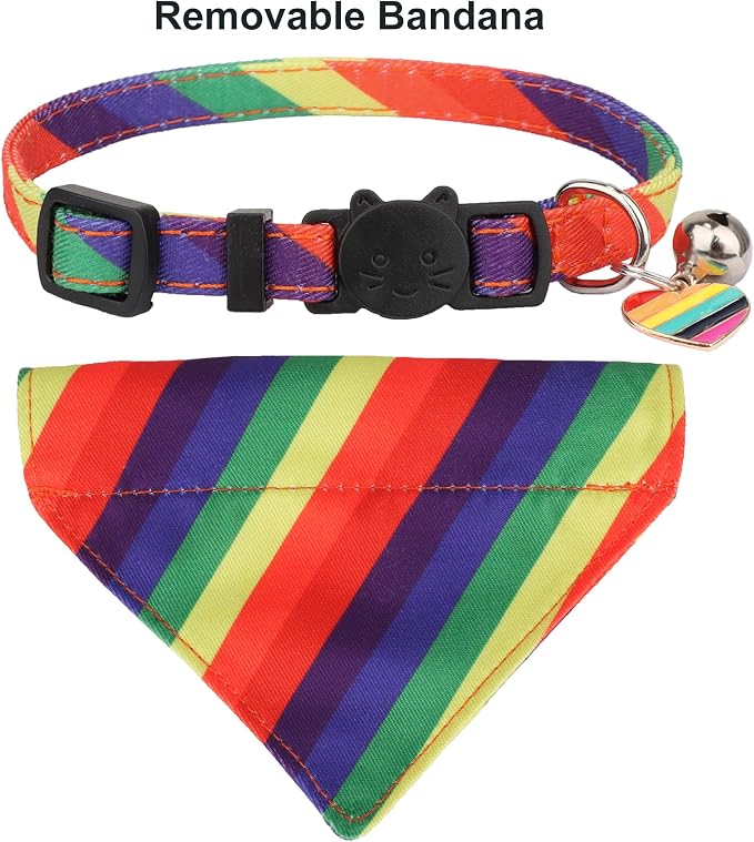 ADOGGYGO Rainbow Cat Collar - Image 5