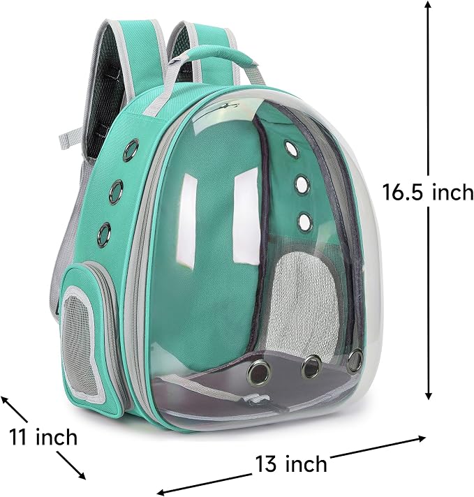 Cat Bubble Backpack Carrier for Small Medium Dogs Cats Carrying Bag, Airline - Image 7