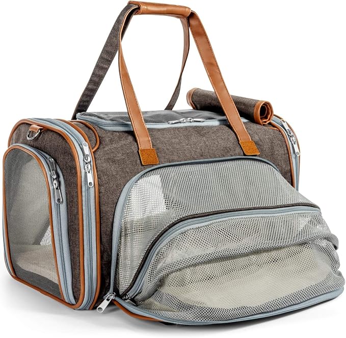 Mr. Peanut's Gold Series Big Apple XL Expandable Pet Carrier V3.0 by MrPeanuts