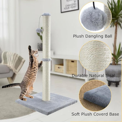 Dimaka 34" Tall Cat Scratching Post - Image 3