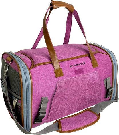 Mr. Peanut's Gold Series Big Apple XL Expandable Airline Capable Soft Sided Pet - Image 6