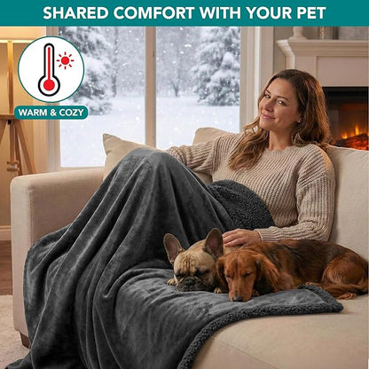 PetAmi Waterproof Dog Blanket for Medium Large Dog Puppy Cat Throw for Couch - Image 4