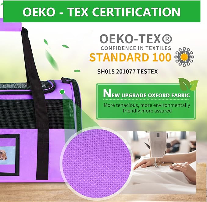Large Cat Carrier Soft Sided Pet Carriers - Image 5