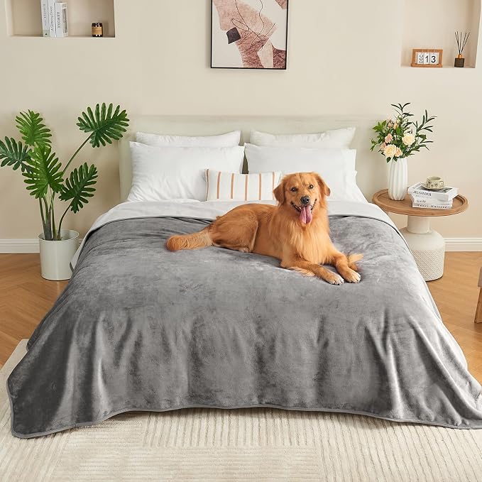 Waterproof Blanket 40"x60" for Adults, Reversible Waterproof Bed Cover for Dogs - Image 6