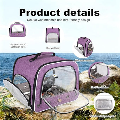 halinfer Bird Travel Carrier Cage - Image 3