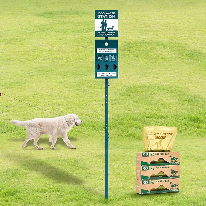 Qinyoung Dog Waste Station by Qinyoung