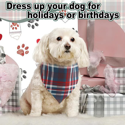 Aliceset 180 Pcs Dog Bandana Bulk Stripe Bandanas - Image 5