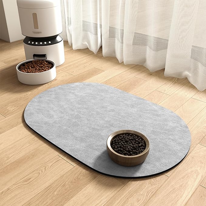 Absorbent Dog Food Mat-Cat Dog Mat by MontVoo