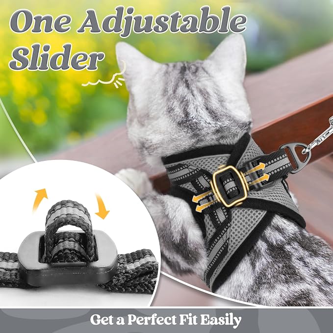rabbitgoo Cat Harness and Leash Set - Image 7