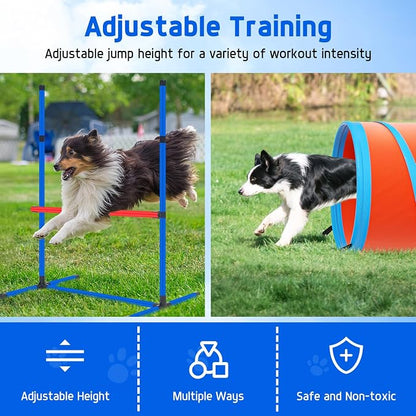 Dog Agility Equipment, Dog Agility Course Backyard Set Obstacle Course Backyard - Image 6